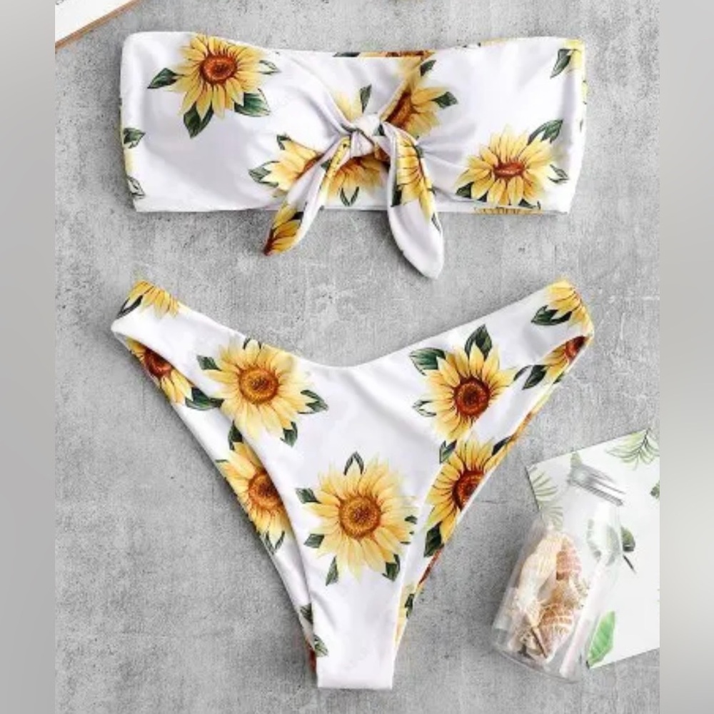 Zaful Floral Bikini set
